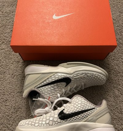 Nike Kobe 6 Sail All-star gs Size 5 5y