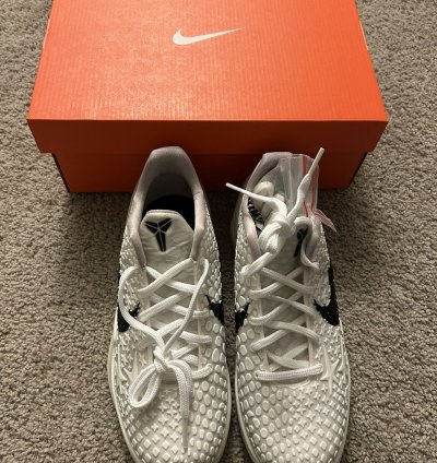 Nike Kobe 6 Sail All-star gs Size 5 5y