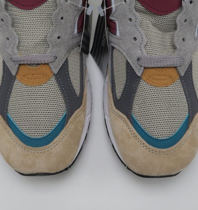 New Balance M990v2 Grey Green Maroon M990cp2 Size 11