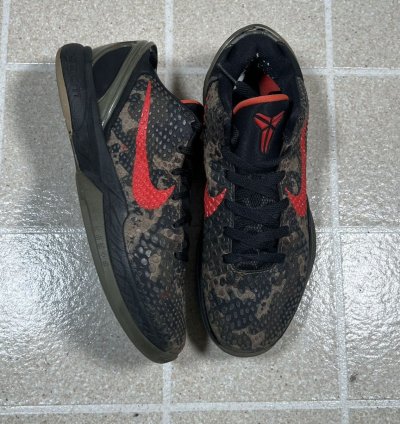 Nike Kobe 6 Vi Protro Italian Camo - Indoor Use Only Size 7y