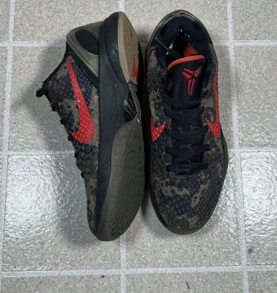 Nike Kobe 6 Vi Protro Italian Camo - Indoor Use Only Size 7y