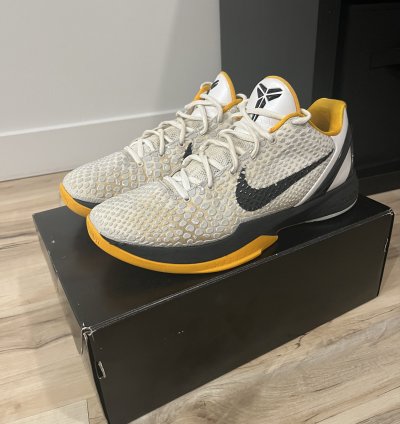 Nike Kobe 6 White Del Sol