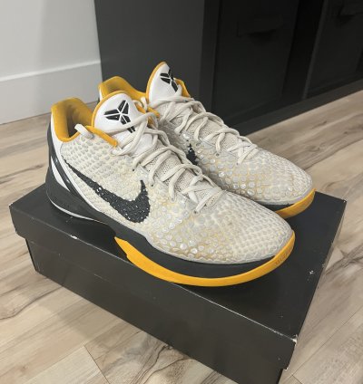 Nike Kobe 6 White Del Sol