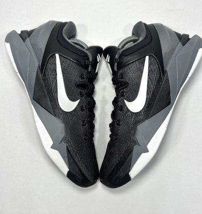 Nike Kobe 7 Black Wolf Grey 488371 001 Shoes Size 7
