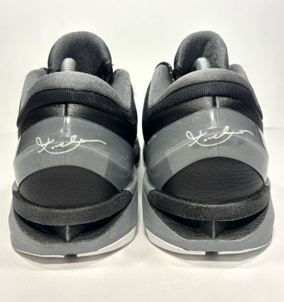 Nike Kobe 7 Black Wolf Grey 488371 001 Shoes Size 7