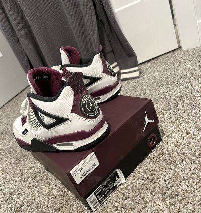 Psg Retro 4 Size 9