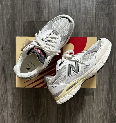 New Balance Made In Usa 990v3- Sea Salt