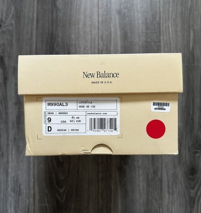 New Balance Made In Usa 990v3- Sea Salt