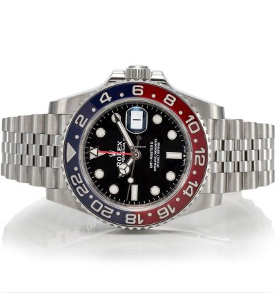 Rolex Gmt-master Ii Oyster Perpetual Gmt-master Ii Pepsi Ref 126710blro Lc100