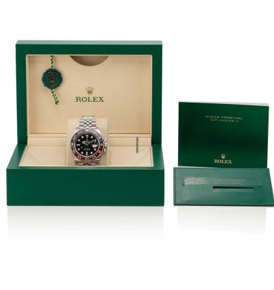 Rolex Gmt-master Ii Oyster Perpetual Gmt-master Ii Pepsi Ref 126710blro Lc100