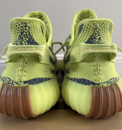 Adidas Yeezy Boost 350 V2 Semi Frozen Yellow B37572 Sz 12