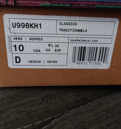 New Balance Made In Usa 998 Ronnie Fieg Frank Lloyd