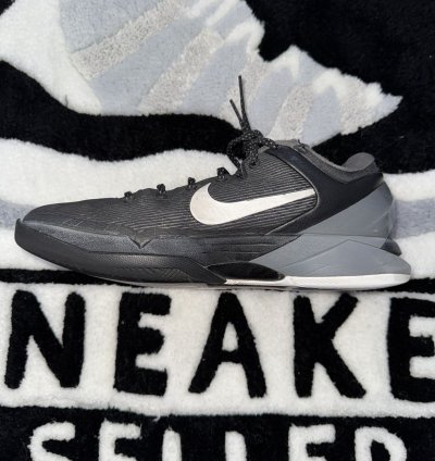 Nike Kobe 7 System Black Wolf Grey size 10 5