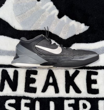 Nike Kobe 7 System Black Wolf Grey size 10 5