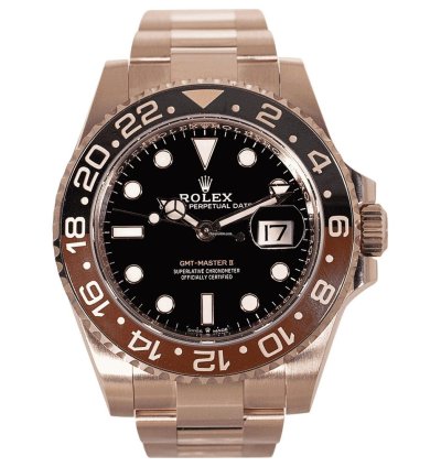 Rolex Gmt-master Ii Oyster Perpetual Gmt-master Ii Rose Gold 126715chnr