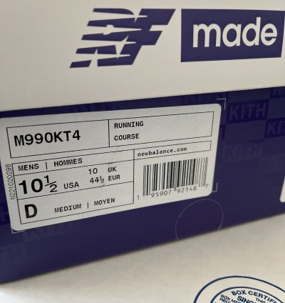 New Balance Miusa 990v4 Kith United Arrows