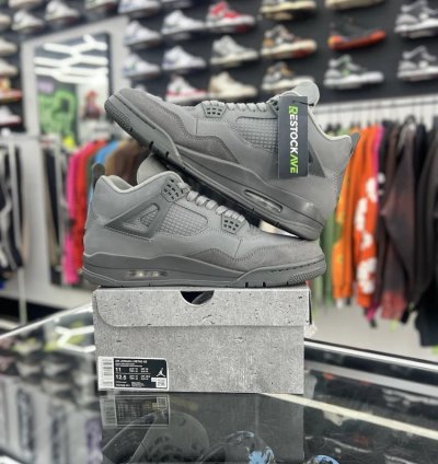Air Jordan 4 Retro Se Paris Olympics Wet Cement