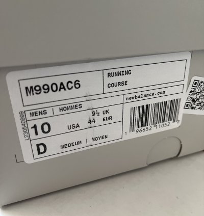 New Balance Miusa 990v6 Action Bronson Lapis Lazuli