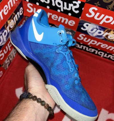 Nike Kobe 8 Blue Coral Snake Gs 555586-400 Size 5 5y