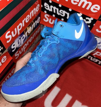 Nike Kobe 8 Blue Coral Snake Gs 555586-400 Size 5 5y