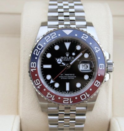 Rolex Gmt-master Ii Pepsi Jubilee 2025 Neu Full Set