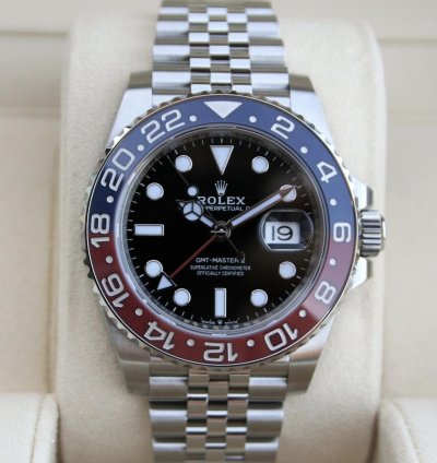 Rolex Gmt-master Ii Pepsi Jubilee 2025 Neu Full Set