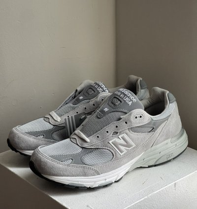 New Balance Mr993gl Og Grey Mesh Suede