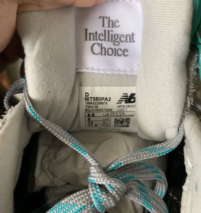 New Balance Palace 580 Grey Blue