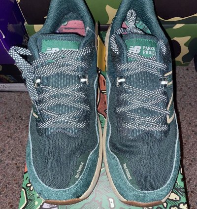 New Balance Parks Project Fresh Foam Hierro V7 Green Us12
