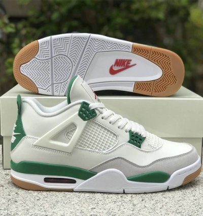 Air Jordan 4 Retro Sb Pine Green