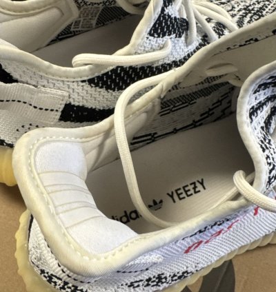 Adidas Yeezy Boost 350 V2 Zebra White Black Men Us