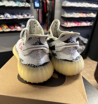 Adidas Yeezy Boost 350 V2 Zebra White Black Men Us