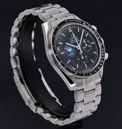 Omega 42mm 2003 1y Warranty Fullset Ref 3578 51 00 Snoopy Moonwatch Steel Black Dial Serviced