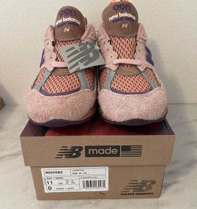 New Balance Salehe Bembury Sand Be The Time Miusa 990v2