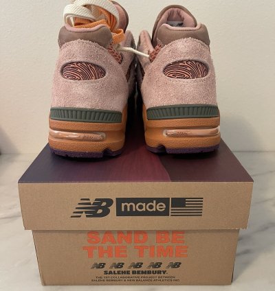New Balance Salehe Bembury Sand Be The Time Miusa 990v2