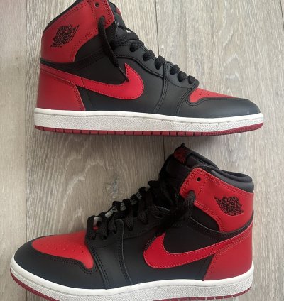 Retro Jordan 1 85 Bred 2025