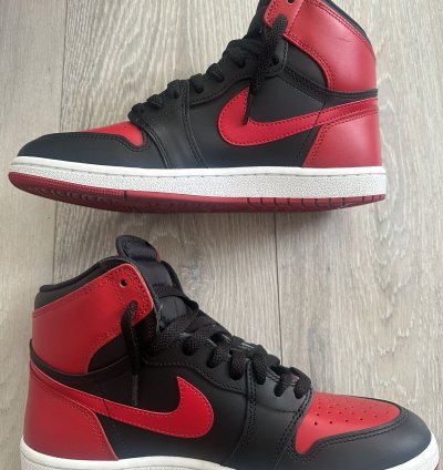 Retro Jordan 1 85 Bred 2025