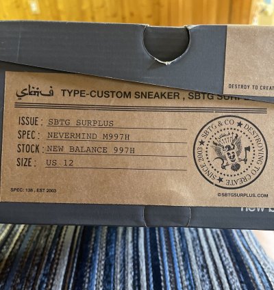 New Balance Sbtg M997h For Nevermind