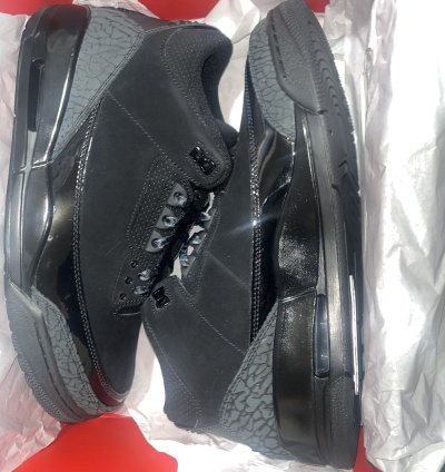 Retro Jordan 3 Black Cat
