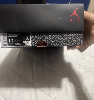 Retro Jordan 3 Black Cat