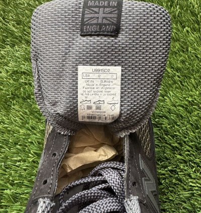 New Balance Stone Island 991v2 Made In Uk Black Size 12