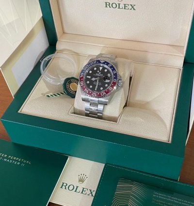 Rolex Gmt-master Ii Ref 126710blro Pepsi - New 2022