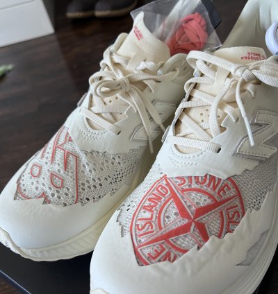 New Balance Stone Island Fuelcell Rc Elite White