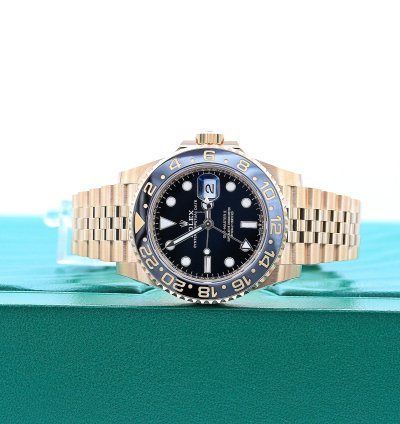 Rolex Gmt-master Ii Ref 126718grnr - 18k Gold Jubilee Bracelet - Full Set New 2023