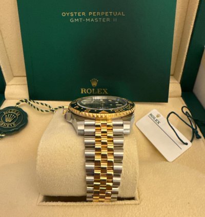 Rolex Gmt-master Ii Rel Gio Novo Com Opcionais Completos