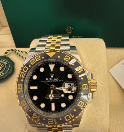 Rolex Gmt-master Ii Rel Gio Novo Com Opcionais Completos