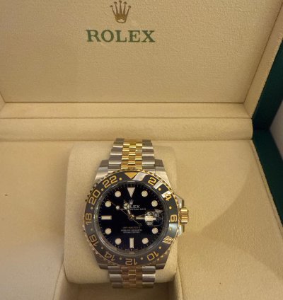 Rolex Gmt-master Ii Rel Gio Novo Com Opcionais Completos