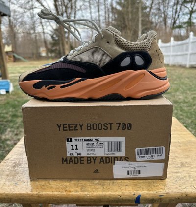 Adidas Yeezy Boost 700 Enflame Amber Sz 11