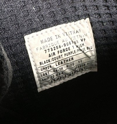 Sample Vlone Runway Af1