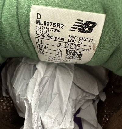 New Balance Stray Rats 827 Size 11